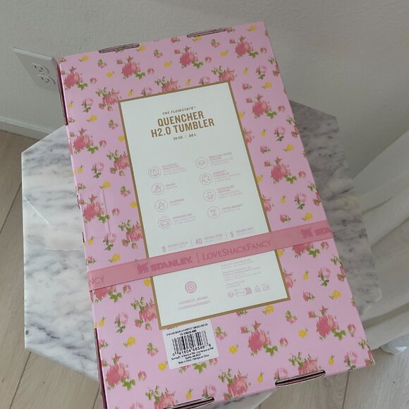 🎀 STANLEY x LoveShackFancy Quencher H2.0 Flowstate Tumbler 30oz Ibiza Sunset - Picture 12 of 12